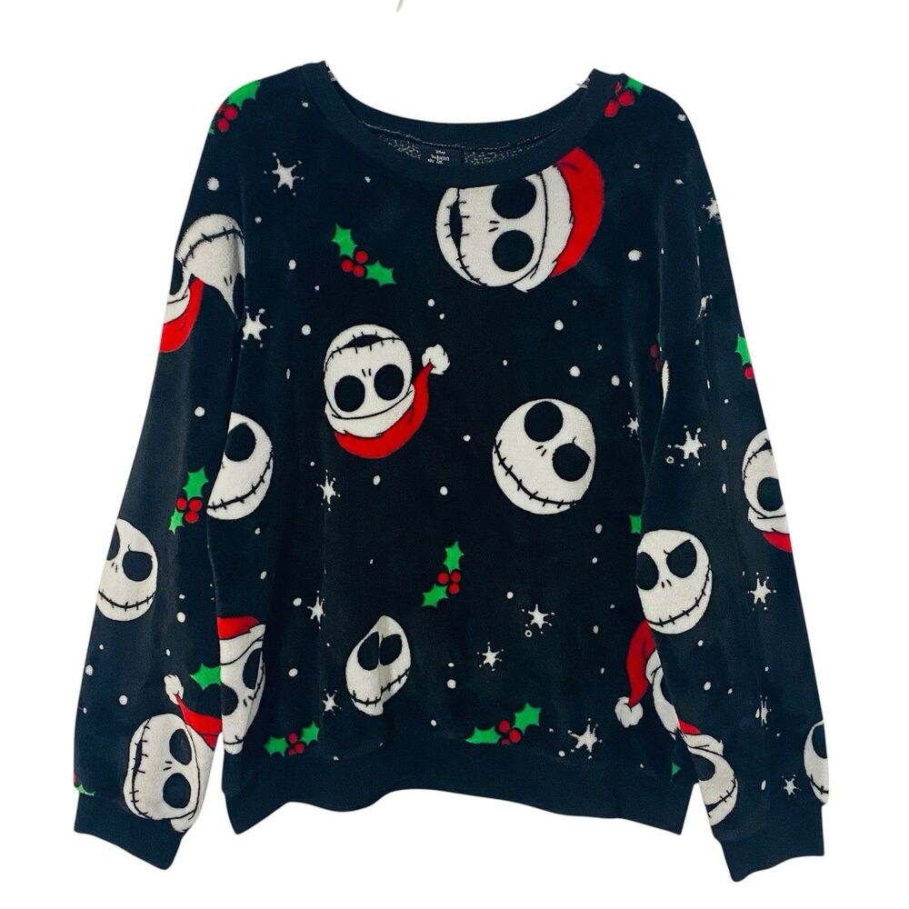 Nightmare before Christmas XXXL fleece sweatshirt top shirt disney tim burton